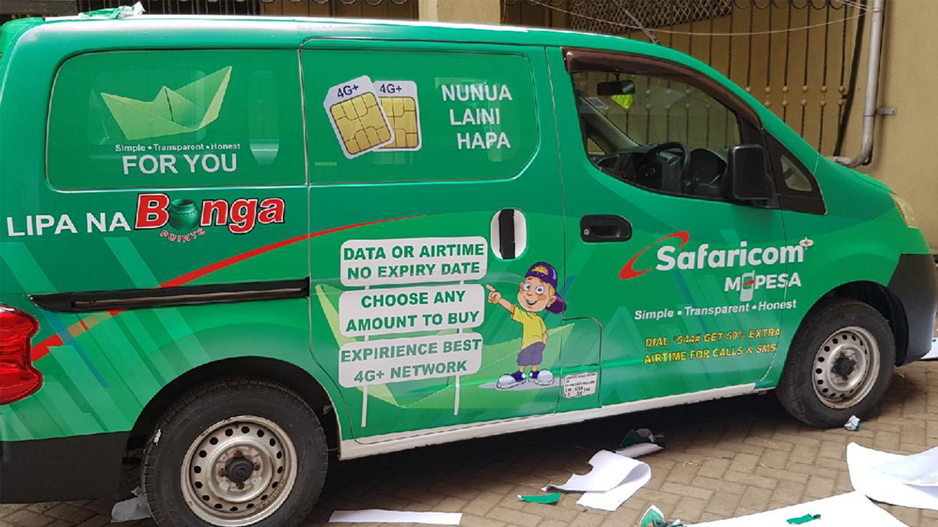 Vehicle Branding in Kenya by Brands Companion